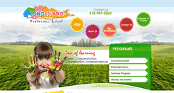Desktop Screenshot of longislandmontessorischool.com